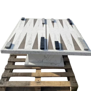 Granite & Quartz Backgammon Game Table