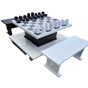 Granite & Quartz Giant Chess Set