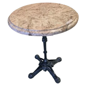 Granite Circular Table — Shivokashi Pink